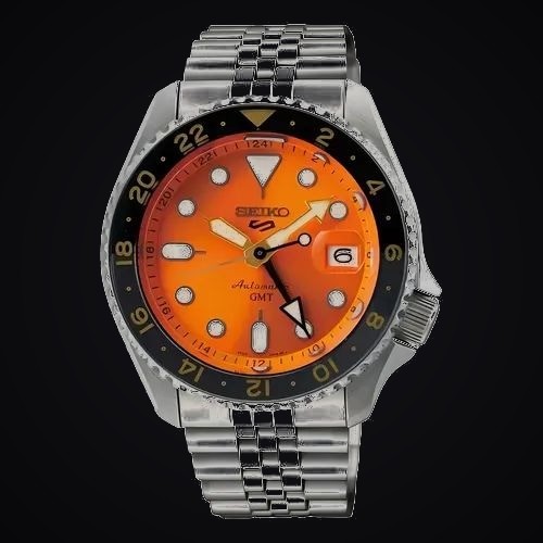 Seiko 5 Sports GMT Orange